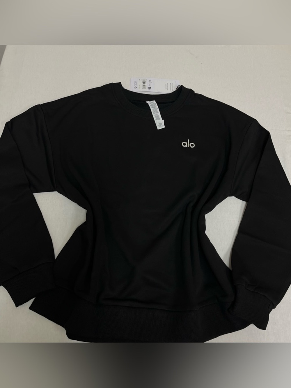 ALO Yoga Women's Crewneck Sweatshirt - Black